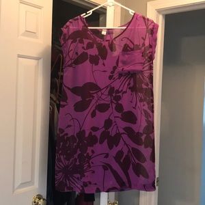 Old Navy Purple T Shirt Dress Sz S